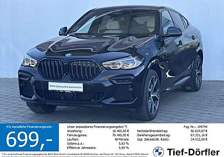 BMW X6 xDrive40d SAG M Sport LASER/AKUSTIK/HUD/INTEG