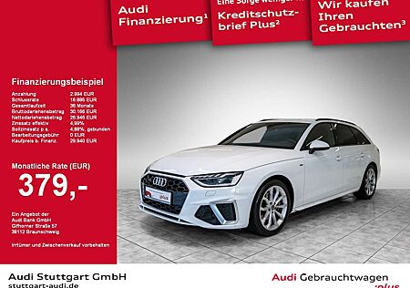 Audi A4 Avant 40 TFSI quattro S line AHK Matrix Kamera