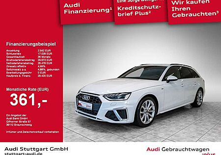 Audi A4 Avant 40 TFSI quattro S line AHK Matrix Kamera