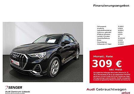 Audi Q3 45 TFSI e S line S tronic Navi Matrix PDC SHZ
