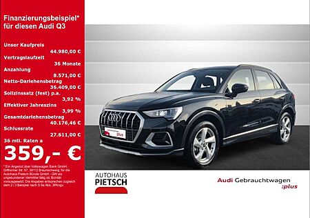 Audi Q3 40 TDI quattro advanced AHK ACC Kamera Keyless