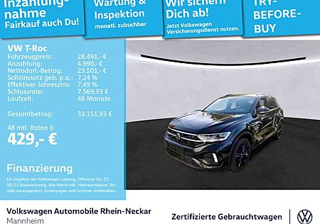 VW T-Roc Volkswagen 1.5 TSI R-Line DSG Navi Kamera Matrix LED