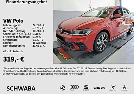 VW Polo Volkswagen R-Line 1.0 TSI DSG IQ.LIGHT*VIRTUAL*ACC*17"