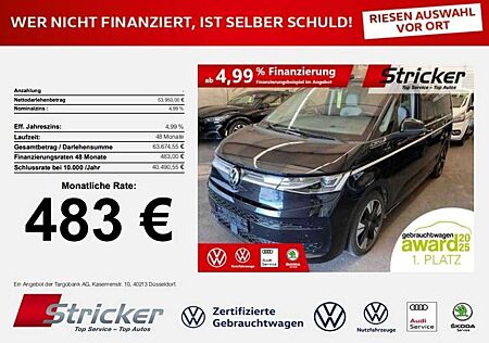 VW T7 Multivan Volkswagen Style lang 2.0TSI 483,-ohne Anzahlung H&K Standh.