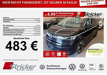 VW T7 Multivan Volkswagen Style lang 2.0TSI 483,-ohne Anzahlung H&K Standh.