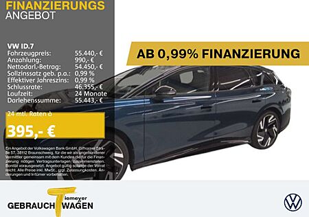 VW ID.7 Volkswagen Tourer GTX PANO LM21 HARMAN WÄRMEP.