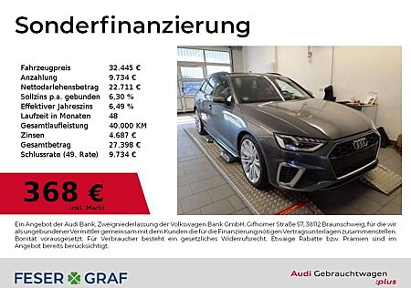 Audi A4 Avant 40 TFSI S tronic S Line Ext Pano,Matrix,HUD,