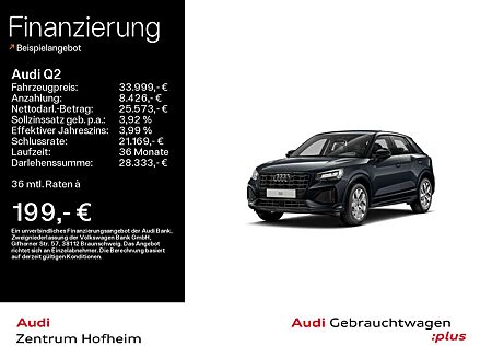 Audi Q2 35 TDI Advanced S tro*LED*Virtual*Navi+*Teill