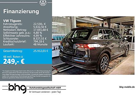 VW Tiguan Volkswagen 1.5 TSI ACT OPF Comfortline
