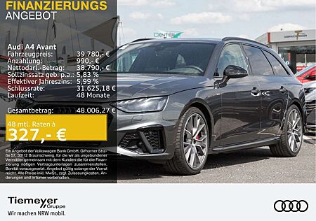 Audi A4 40 TFSI Q 2x S LINE LM19 KAMERA NAVI+