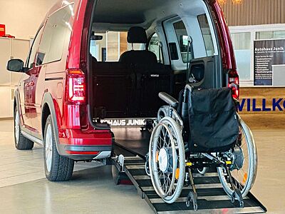 Volkswagen Caddy -DSG-Alltrack-Behindertengerecht-Rampe