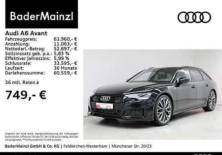 Audi A6 55 TFSI quattro S line AHK Pano B&O HUD