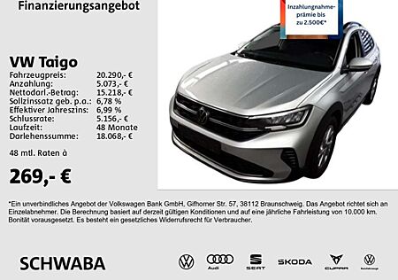 VW Taigo Volkswagen Life 1.0 TSI LED*VIRTUAL*NAV*ACC*LANE*16"