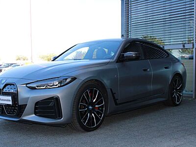 BMW i4 M50 M Sport pro Mattgrau AHK Kamera ACC Navi