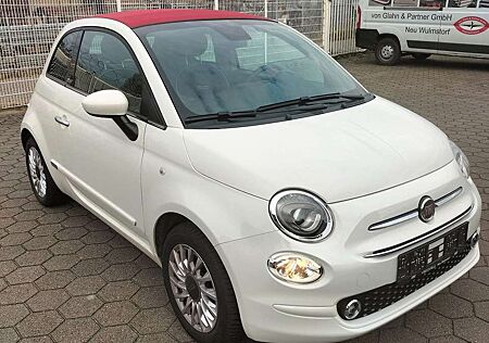 Fiat 500C Lounge Automatik Verdeck rot