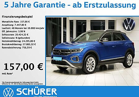 VW T-Roc Volkswagen 1.5TSI DSG Style LED Navi RKam ACC Parkassisten...