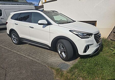 Hyundai Santa Fe blue 2.2 CRDI 4WD Automatik 7-Sitzer Premium