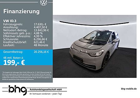 VW ID.3 Volkswagen Pro Automatik LED Fahrprofil PDC Climatroni
