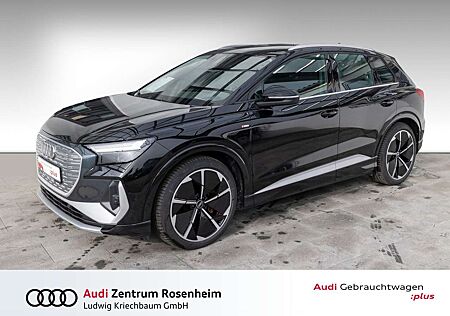 Audi Q4 e-tron gebraucht kaufen Audi Q4 e-tron e-tron 40 (Navi+, RFK, ASI, sound, LED, KS)