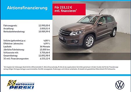 VW Tiguan gebraucht kaufen VW Tiguan Volkswagen 1.4 TSI BMT Sport & Style KLIMA, NAVI, XENON, PA