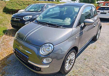 Fiat 500 Lounge 1.2 8V PDC-M+S-Alu-Glasdach-Klima-Bluetooth