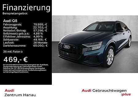 Audi Q8 50 TDI quattro S-LINE*HUD*LEDER*AHK*PANO*OPTI