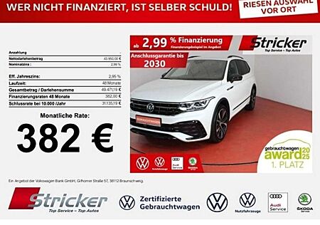 VW Tiguan Allspace Volkswagen R-Line Black Style 2.0TSI DSG 4M 382,-ohne Anzahl