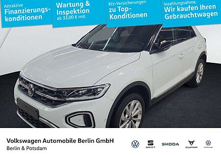 VW T-Roc Volkswagen 1.5 TSI Style AHK LED LaneAssist Sitzhzg.