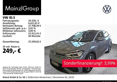 VW ID.5 Volkswagen Pro 77kWh (82kWh) AHK Navi 360° Matrix ACC