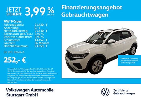 VW T-Cross Volkswagen Life 1.0 TSI Navi LED ACC SHZ PDC