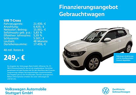 VW T-Cross Volkswagen Life 1.0 TSI Navi LED ACC SHZ PDC