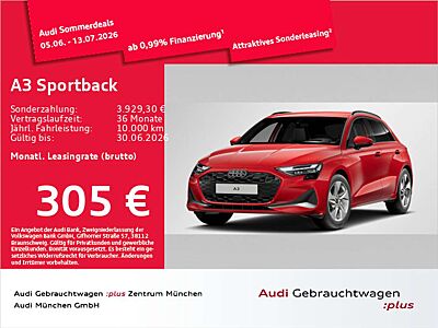 Audi A3 40 TFSI e S tronic advanced AHK/HuD