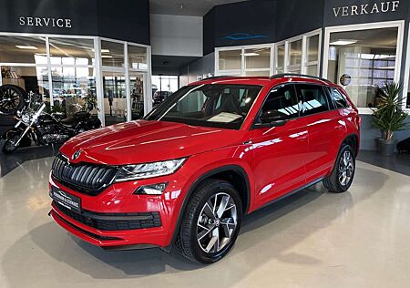Skoda Kodiaq 150PS DSG Sportline AHK LED NAVI 19Zoll