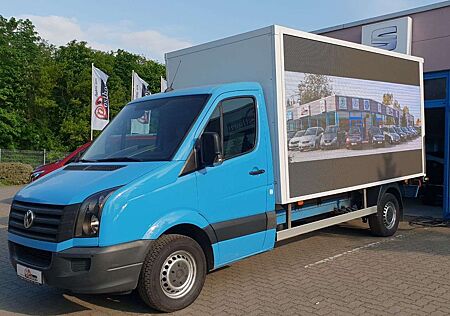 VW Crafter Volkswagen Werbefahrzeug Ledfahrzeug LED Ledwand Leddisplay