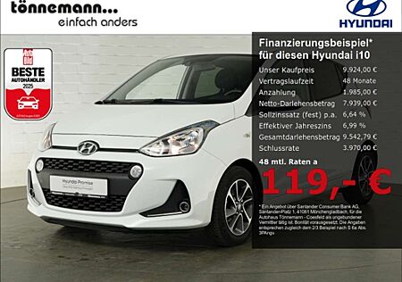 Hyundai i10 TREND+SITZHEIZUNG+LENKRADHEIZUNG+PARKPILOT HI+SPUR