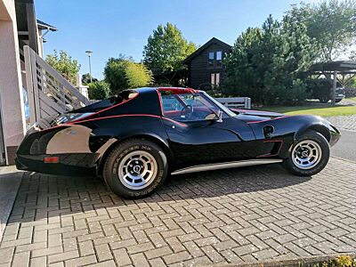 Chevrolet Corvette C3 Bj.1976,mit H- Kennzeichen in schwarz,Tüv bis 07.2027.