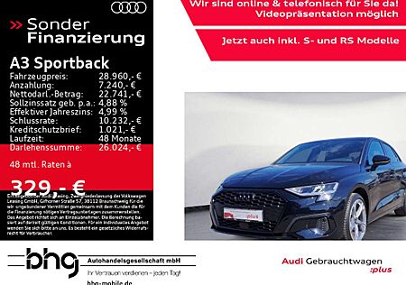 Audi A3 35 TFSI S-tronic S-Line Navi Virtua