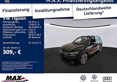 VW Tiguan Volkswagen 2.0 TDI Highline R-LINE 4M LED+PANO+KAM+A