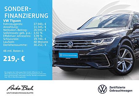 VW Tiguan Volkswagen 2.0 TSI DSG R-Line 4MOTION, LED-Matrix, N