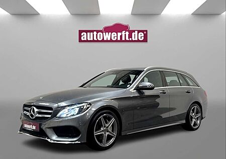 Mercedes-Benz C 200 AMG LINE LEDER NAVI CAM MULTIBEAM