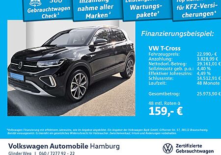 VW T-Cross Volkswagen 1.0 TSI Style Rückfahrkamera Navi AppCon