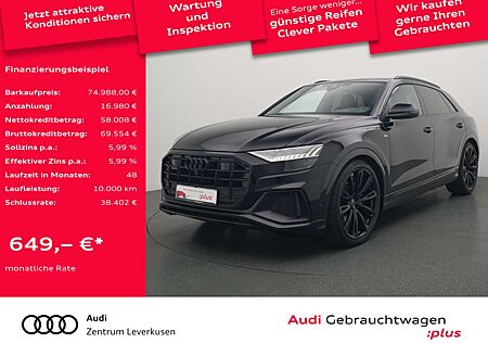 Audi Q8 VIRT LEDER MEMORY AHK NAVI SITZBELÜFTUNG KAM