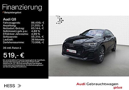 Audi Q8 55 TFSIe quattro S-LINE*HUD*LEDER*B&O*MATRIX*
