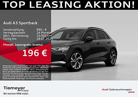 Audi A3 35 TFSI ADVANCED LM18 NAVI AHK SPOR