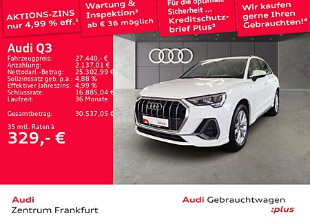 Audi Q3 45 TFSI e S tronic S line LED DAB PDC Tempoma