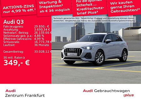 Audi Q3 45 TFSI e S tronic S line LED DAB PDC Tempoma