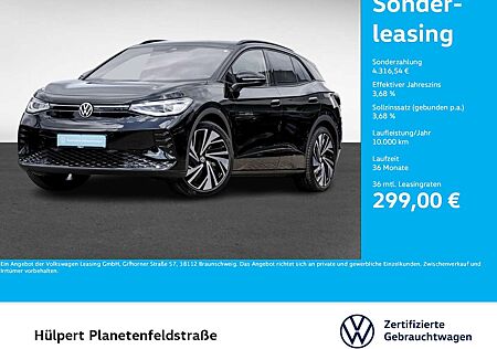 VW ID.4 Volkswagen GTX 4X4 WÄRMEPUMPE PANO AHK 360CAM ACC LM21
