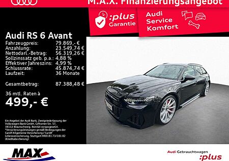 Audi RS6 Avant 280 KM/H+HD MATRIX+AHK+LUFT+WABEN+B&O+