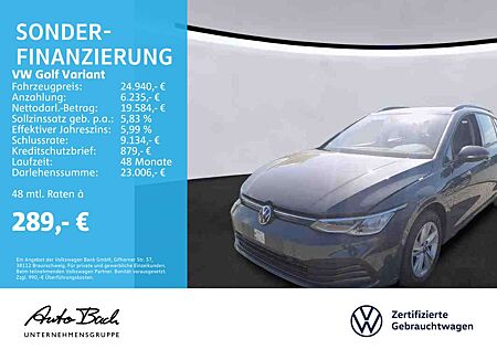 VW Golf Variant Volkswagen Golf VIII Variant 2.0 TDI DSG Life, Navi, LED, R