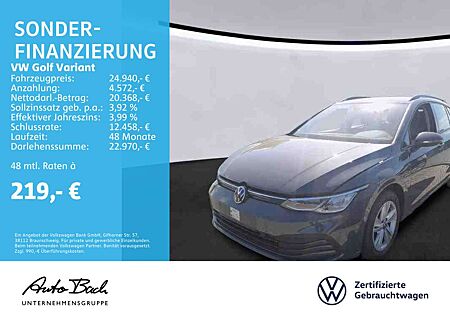 VW Golf Variant Volkswagen Golf VIII Variant 2.0 TDI DSG Life, Navi, LED, R
